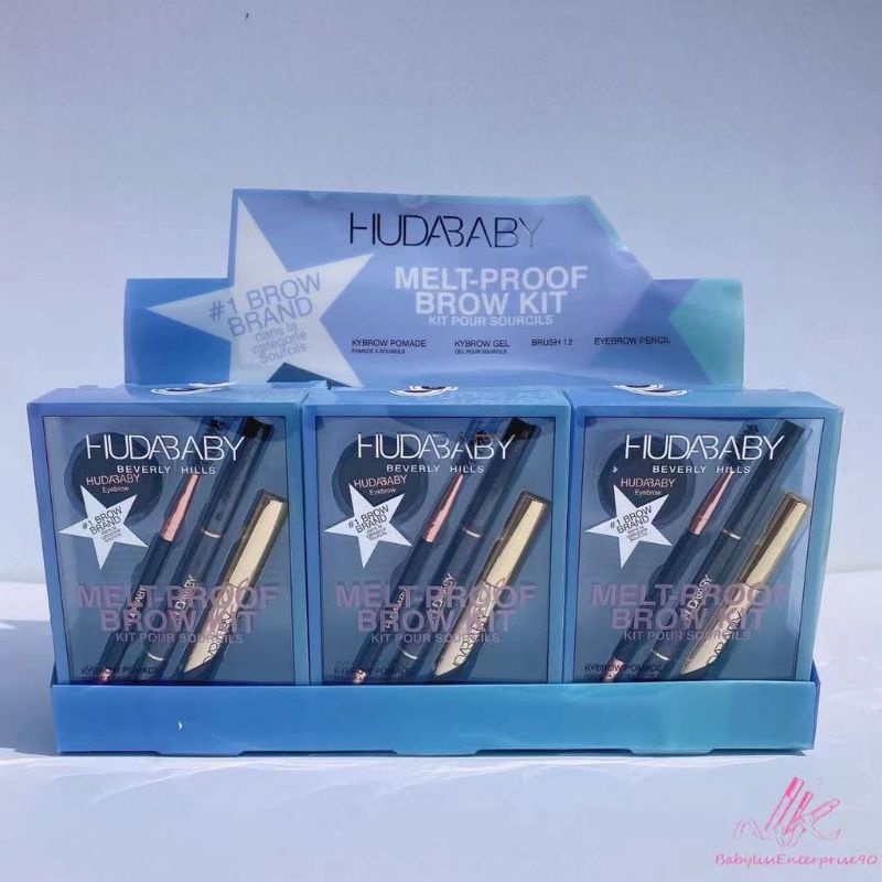 betun cejas hudababy melt proof brow kit