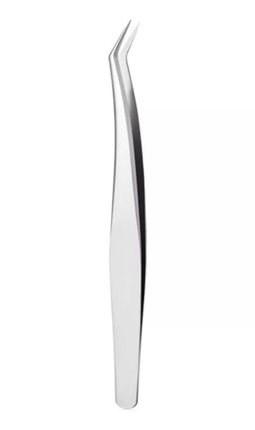 Pinza 3D Plateada Pestañas 