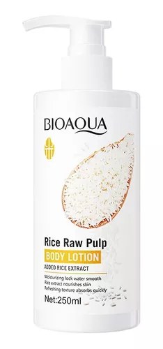 Crema Corporal locioz extracto Arroz Bioaqua 250ml