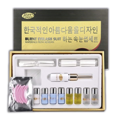 Kit Lifting Ondulado Pestañas star colors shape suit eyelash