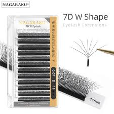 Pestañas Nagaraku tipo W 0.07D - 7D
