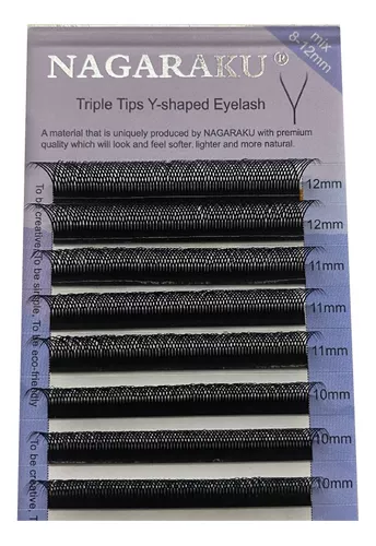 Pestañas Nagaraku Triple YYY 0.07D