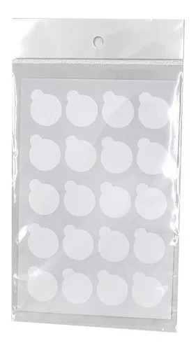 Puntos Porta Pegante Papel Extenciones de Pestañasx20