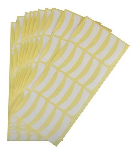 Parches De Papel Pestañas Pelo a Pelo x 20