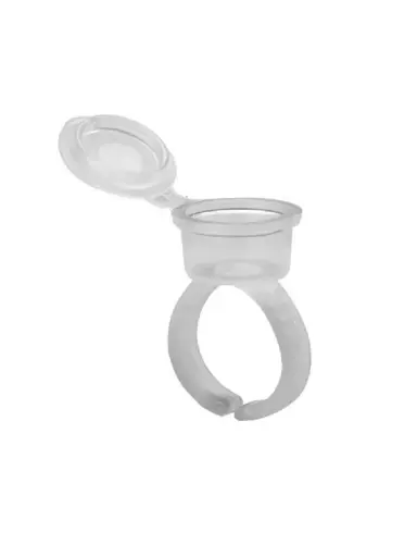 anillo con tapa para pigmento 