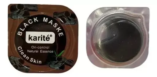 Mascarilla Black Mask Karite Carbón Activado 