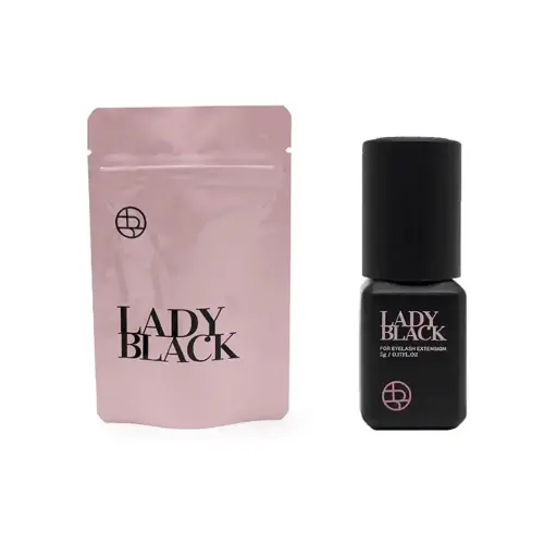 Pegante Lady Black Grande 10 Ml Pestaña